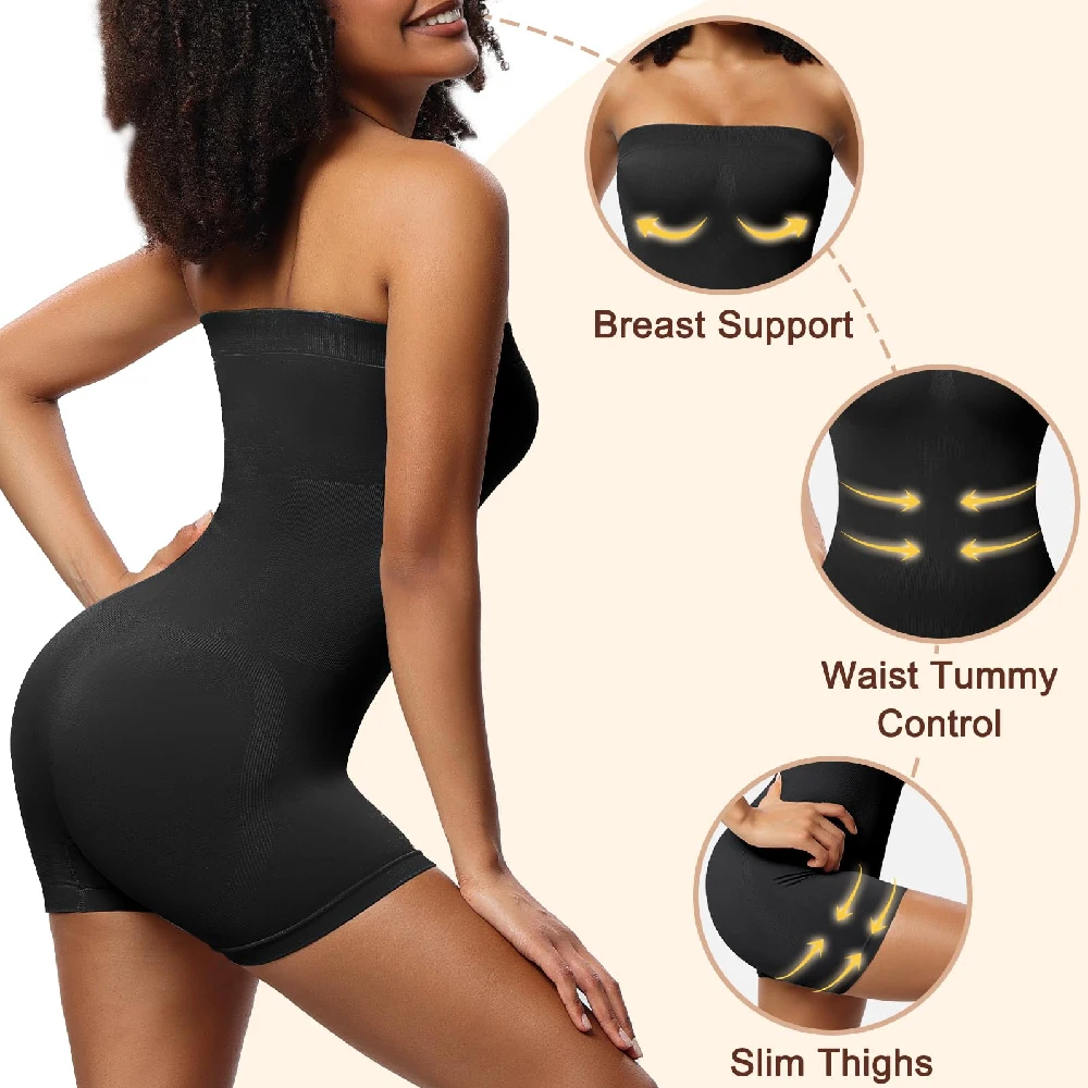 1PCS Tummy Control Butt Lifter - Shapewear Bodysuit Firm 评论和价格