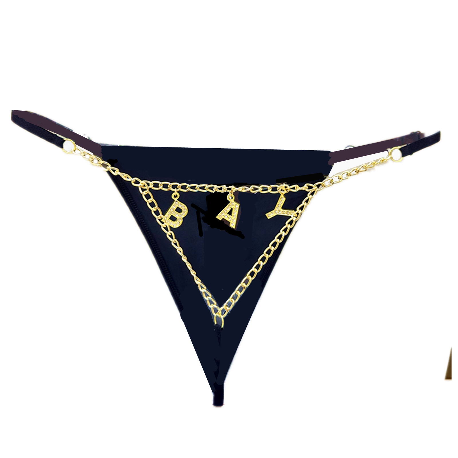 Customized Bling Crystal Lette - Thong Bikini Women 评论和价格
